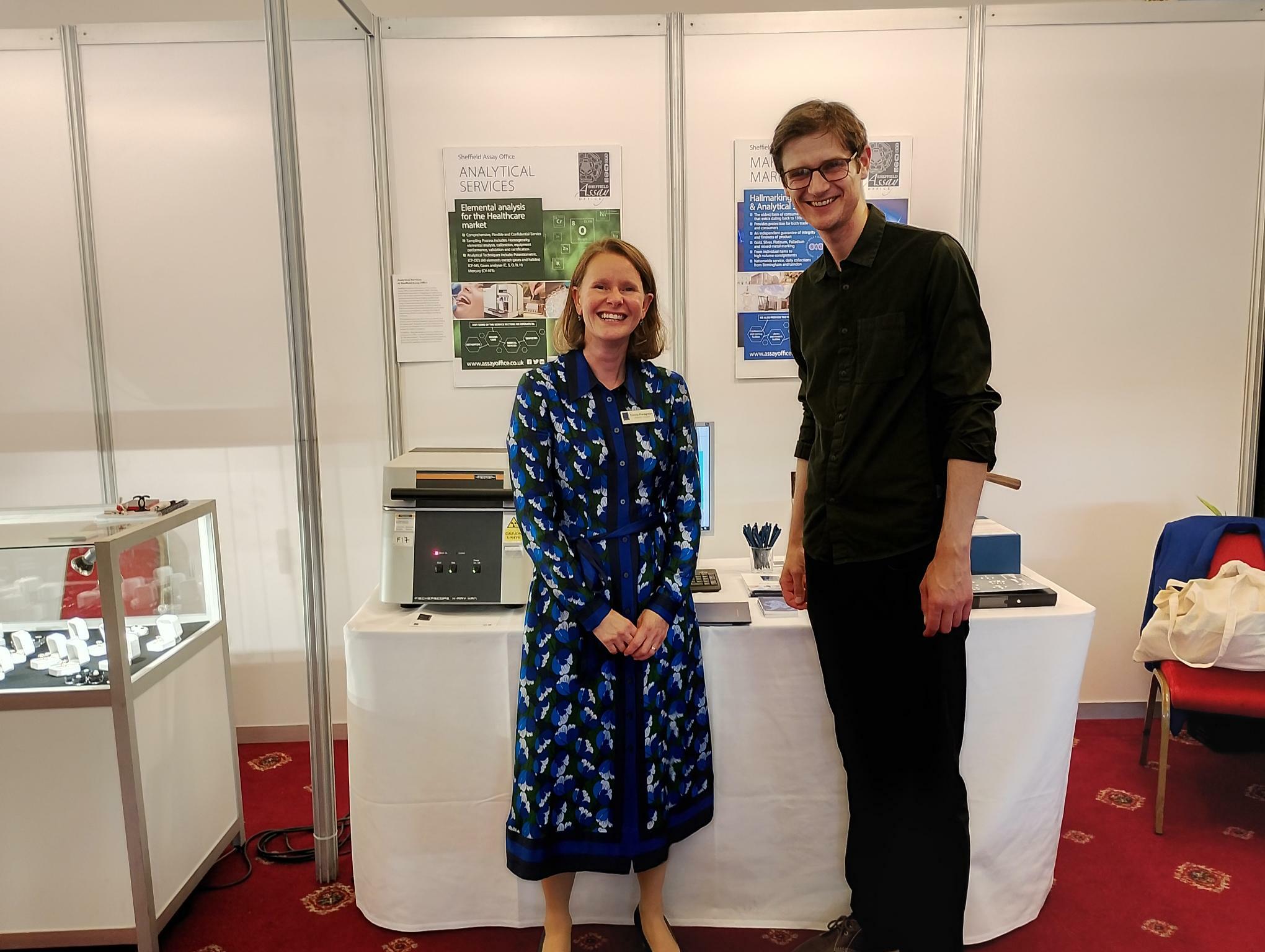 Sheffield Assay Office | Emma Paragreen and Cllr Tom Hunt at Goldsmiths North 2025