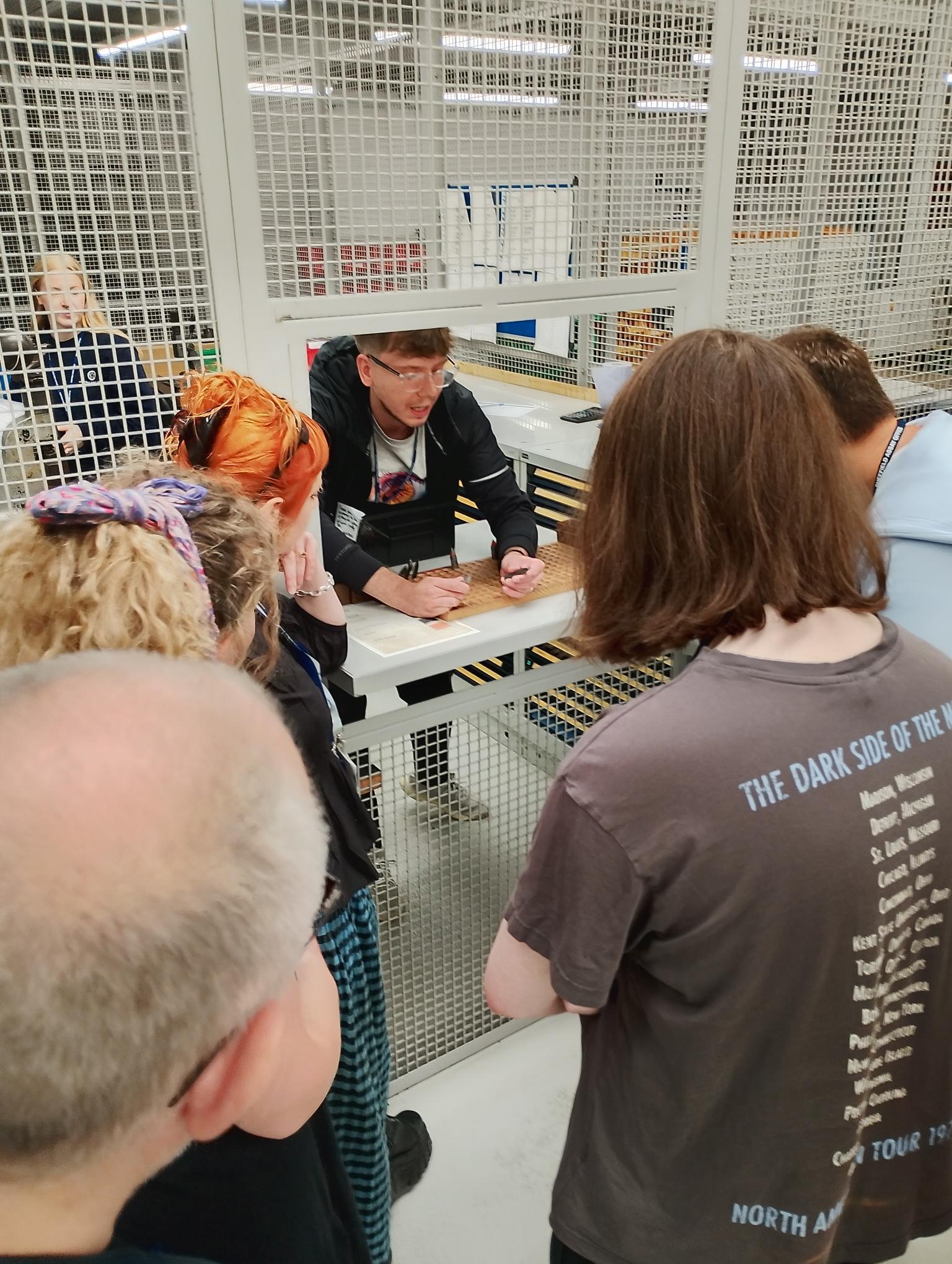 Freeman's College students visit Sheffield Assay Office